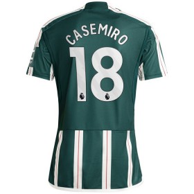 Koszulka Manchester United Casemiro 18 Wyjazdowe 2023-24 Koszulki Piłkarskie Krótki Rękaw